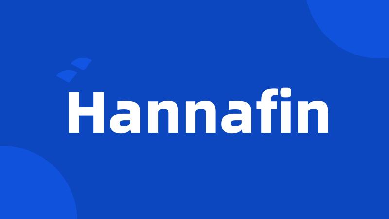 Hannafin