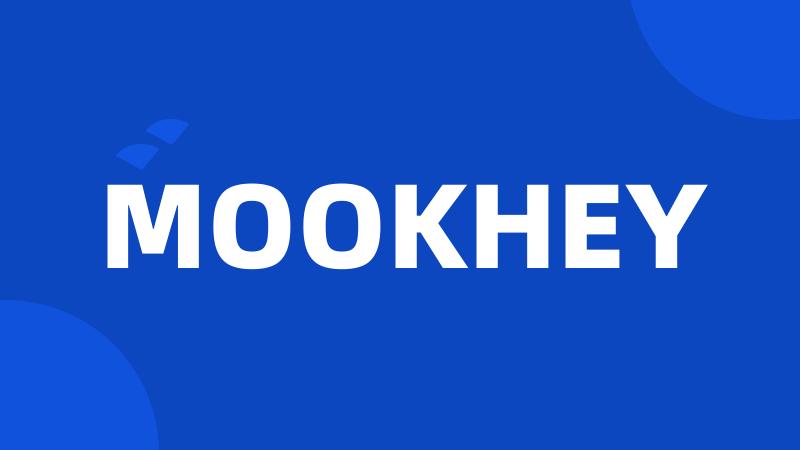 MOOKHEY