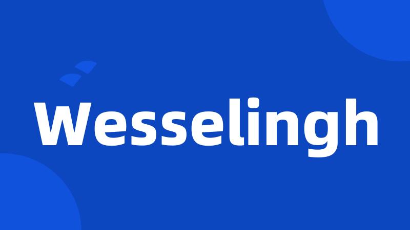 Wesselingh
