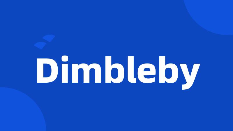 Dimbleby