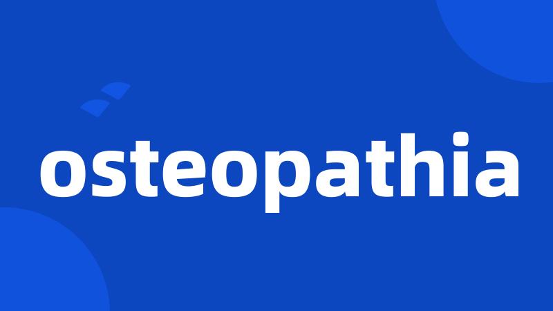 osteopathia