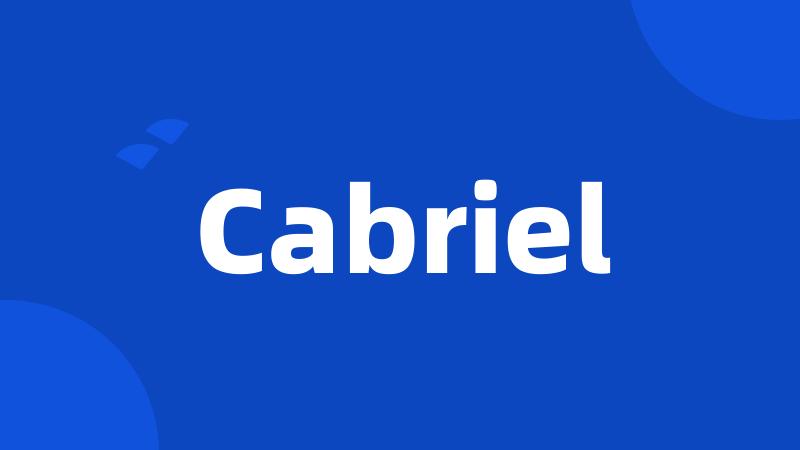 Cabriel