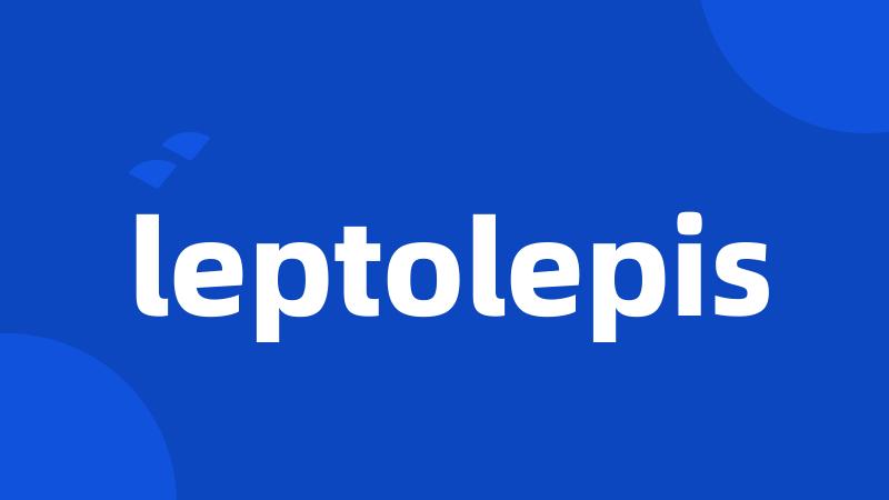 leptolepis