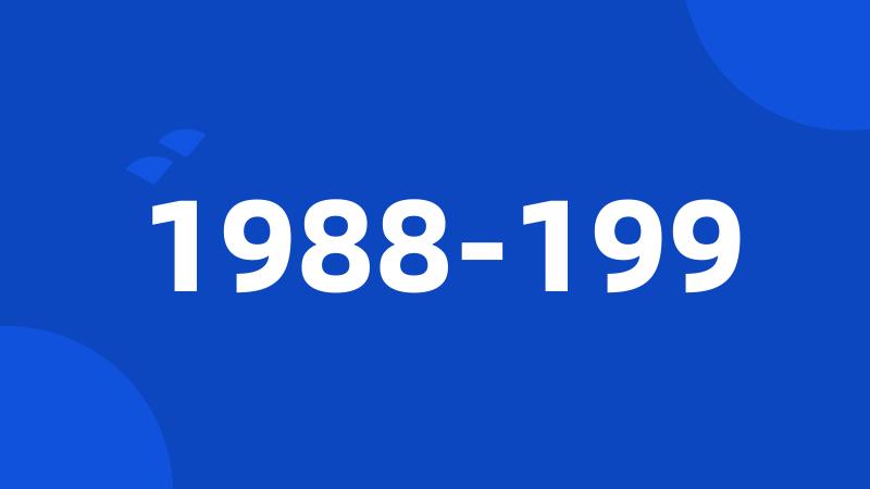 1988-199