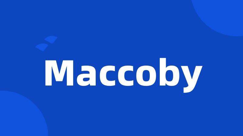 Maccoby