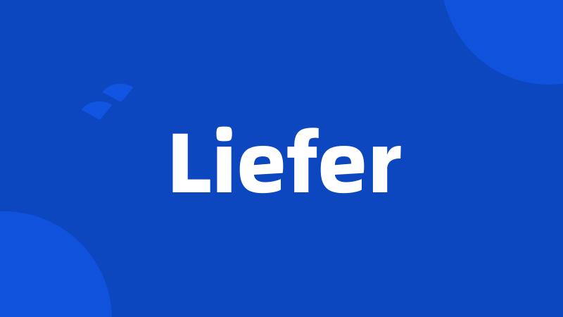 Liefer