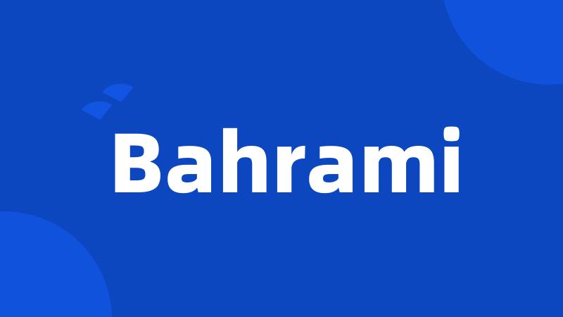 Bahrami