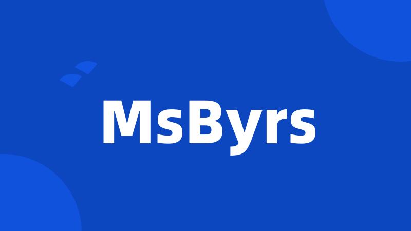 MsByrs