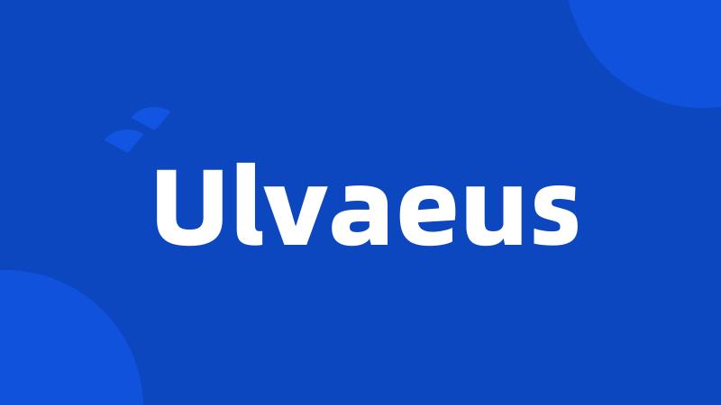 Ulvaeus