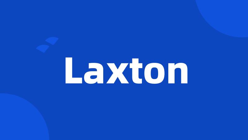 Laxton
