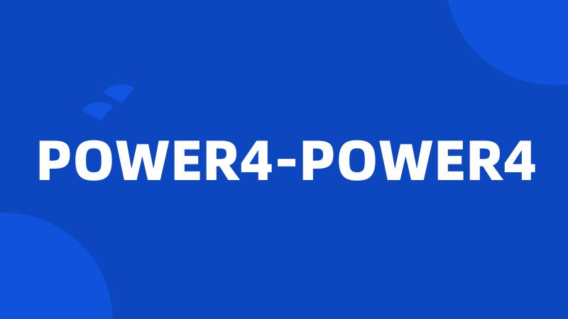 POWER4-POWER4