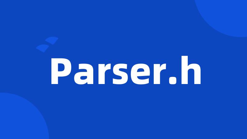 Parser.h