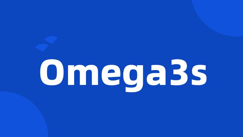 Omega3s