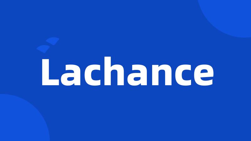 Lachance