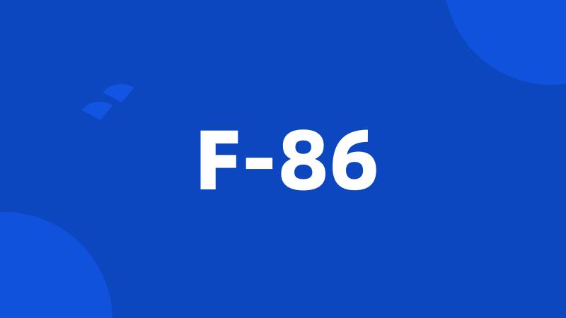 F-86
