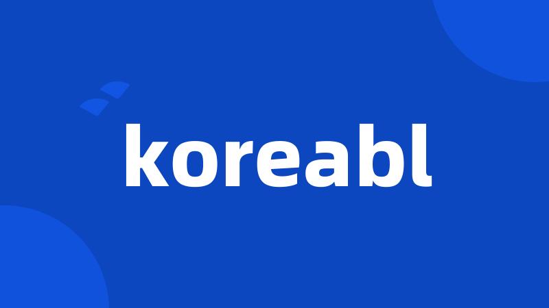 koreabl