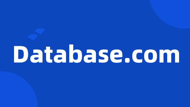 Database.com