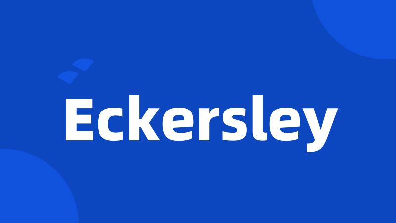 Eckersley