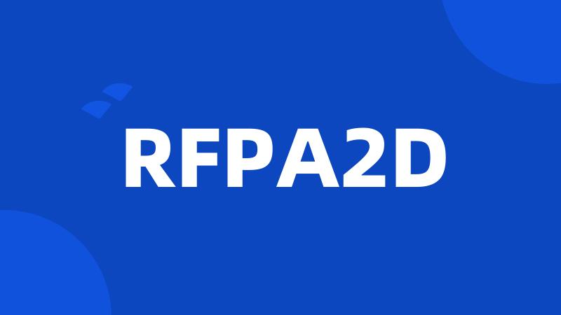RFPA2D