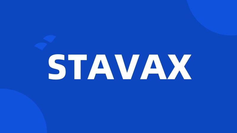STAVAX