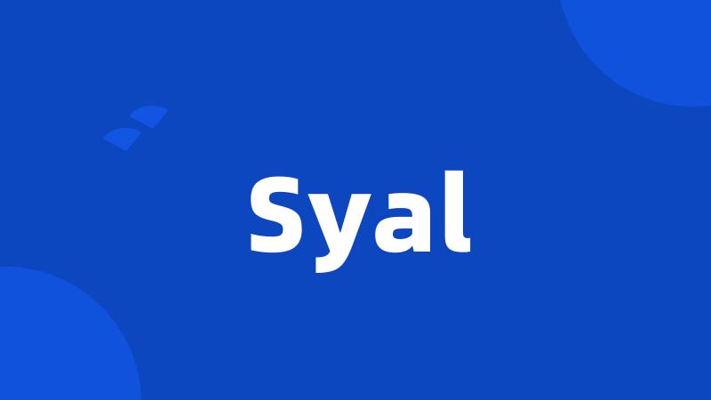 Syal