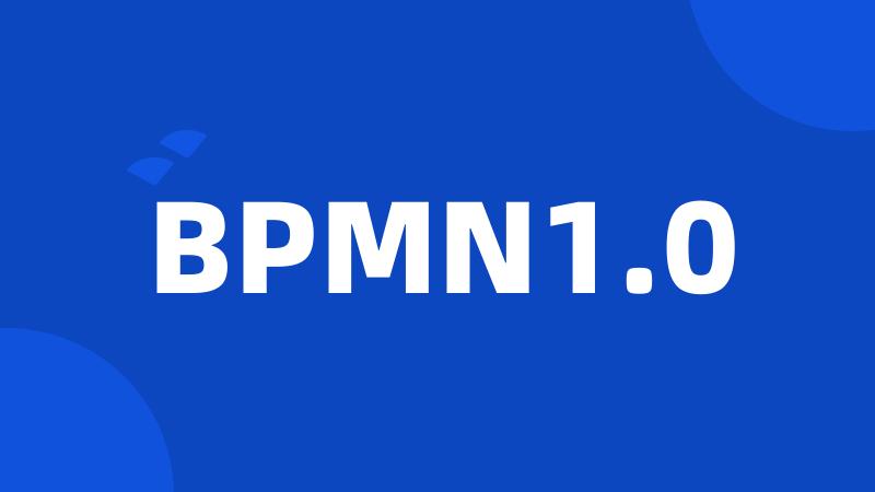 BPMN1.0