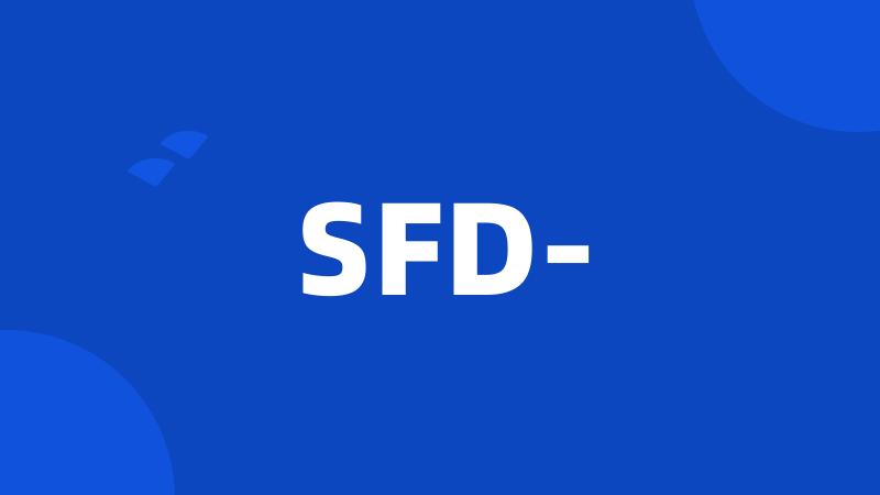 SFD-