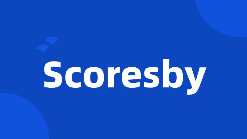 Scoresby
