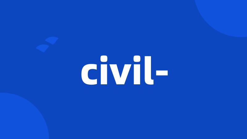 civil-