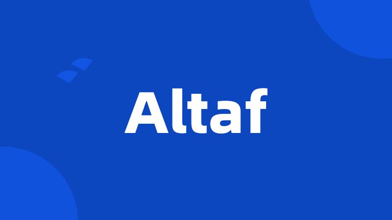 Altaf