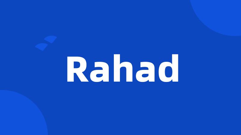 Rahad