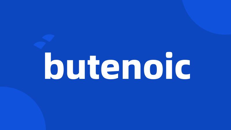butenoic