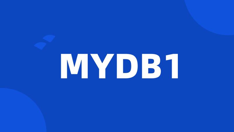 MYDB1