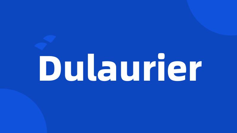 Dulaurier