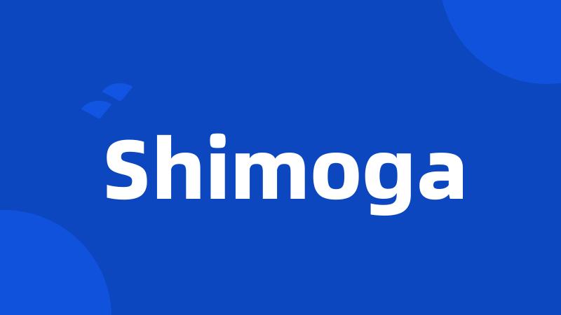 Shimoga