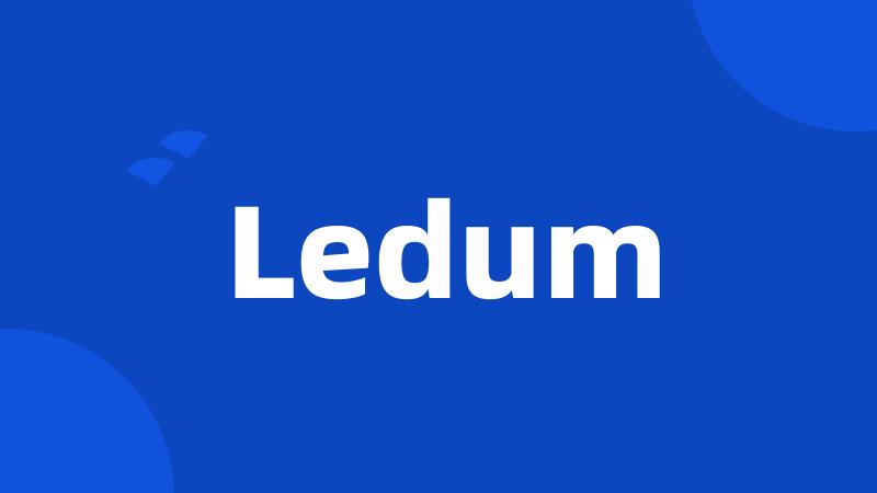 Ledum