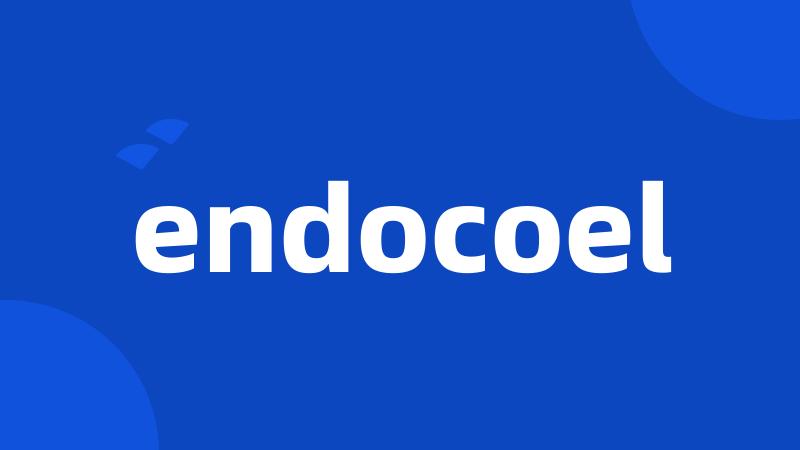 endocoel