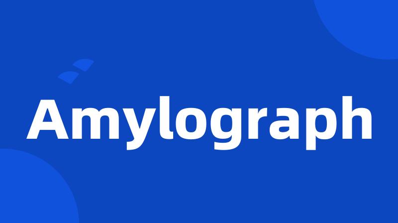 Amylograph
