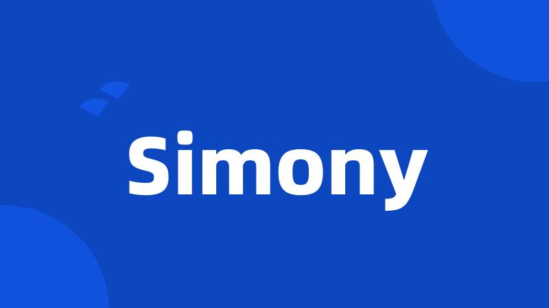 Simony