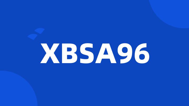 XBSA96