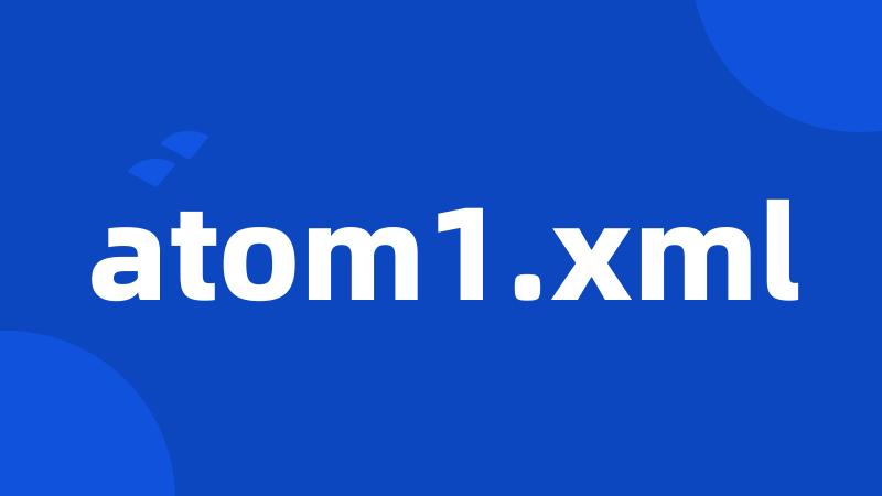 atom1.xml