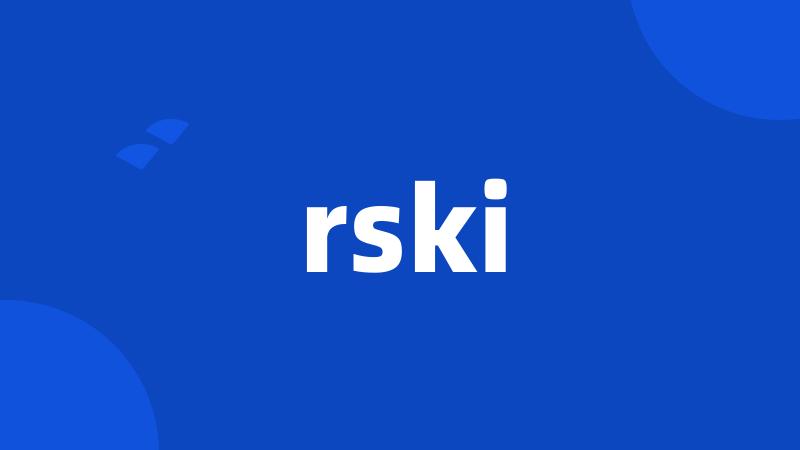 rski