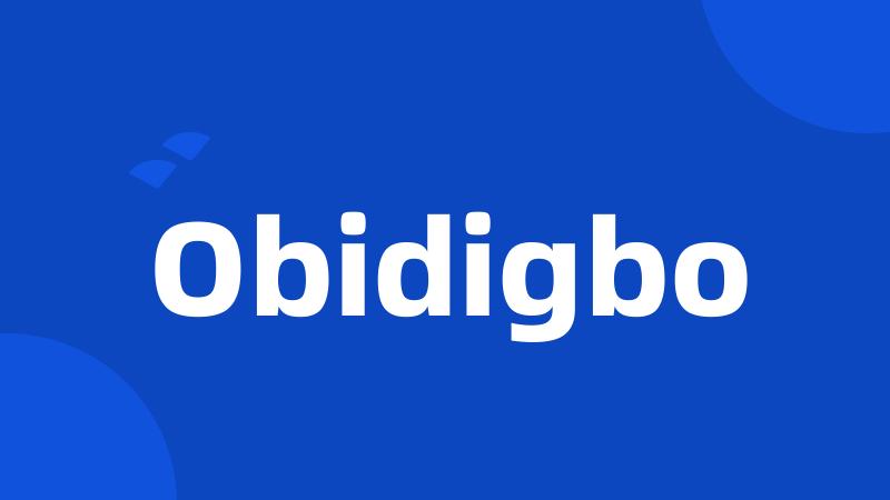 Obidigbo