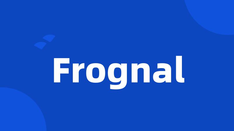 Frognal