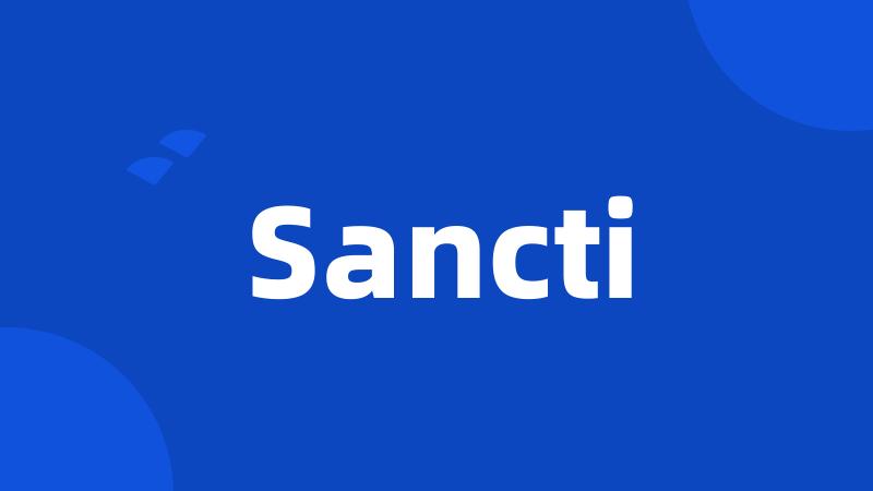 Sancti