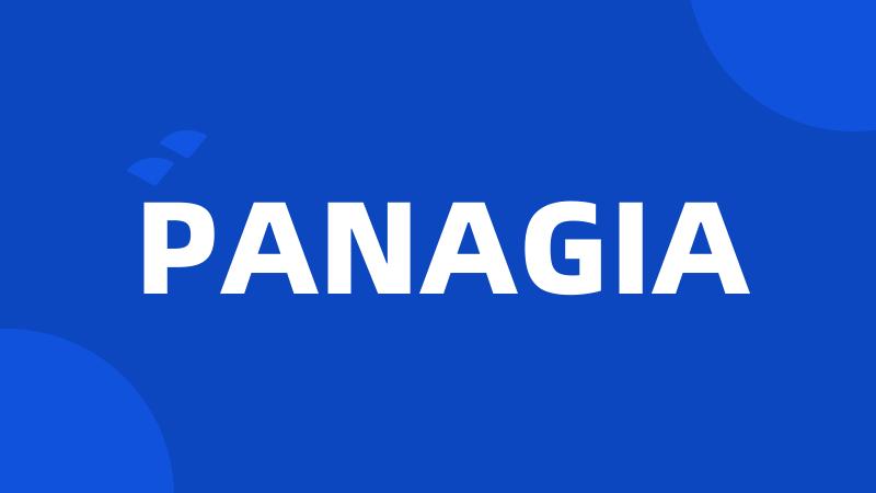 PANAGIA