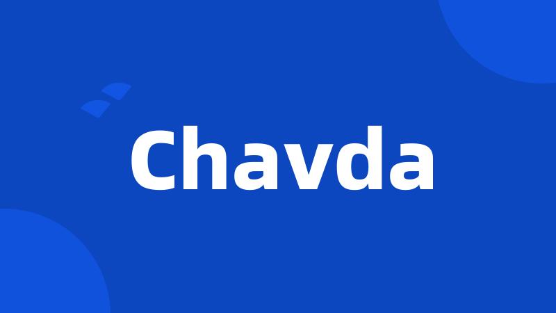 Chavda