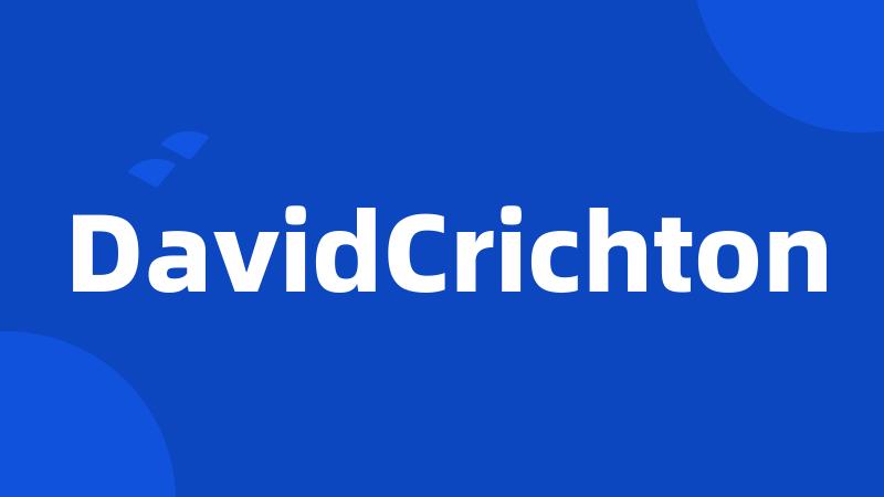 DavidCrichton