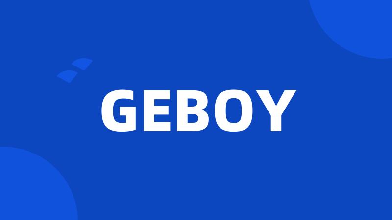 GEBOY