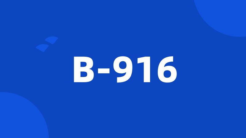 B-916